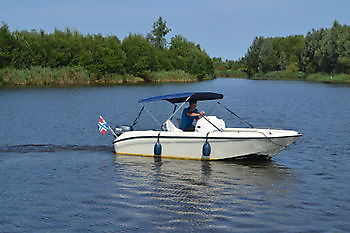 Odyssey 17 Fish + Yamaha F15 Watersport Reinders Beerta