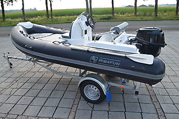 RIB390 + Parson F20 + trailer Watersport Reinders Beerta