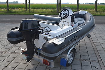 RIB390 + Parson F20 + trailer Watersport Reinders Beerta