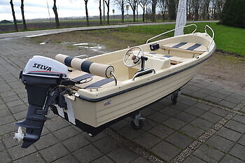 Consoleboot 420 met Selva Ray F8 Watersport Reinders Beerta