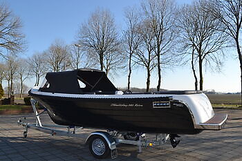 Oldambtsloep 580 Retro + Suzuki DF20 Watersport Reinders Beerta